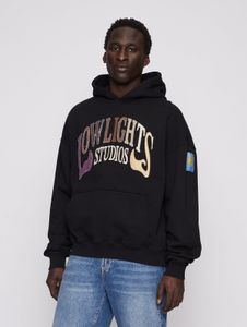 Casual Low Lights Studios Men's Hoodie Black