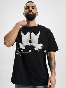 Sporty Lost Youth men's T-shirt, oversize, 240 g/m², cotton, black