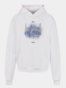 Comfortable Lost Youth men's hoodie, hooded, oversize, 460 g/m², cotton, white