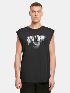 Casual Lost Youth men's oversized t-shirt, 180 g/m², cotton, black