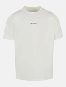 T-shirt casual da uomo Lost Youth, 240 g/m², cotone, bianca