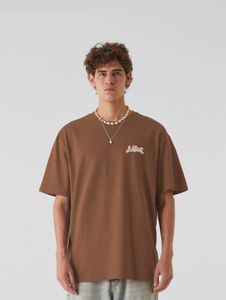 Modern Lost Youth men's T-shirt, oversize, 240 g/m², cotton, brown