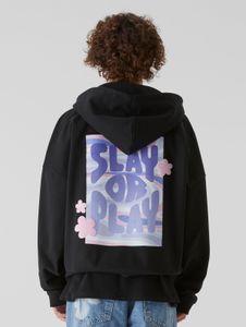 Modern Lost Youth men's hoodie, 460 g/m², cotton, black