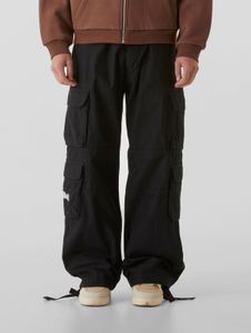 Comfortable Lost Youth men's jeans with cotton, black