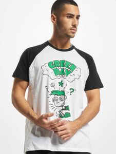 Comoda t-shirt da uomo Merchcode, bianca/nera