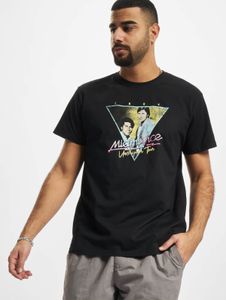 Comoda t-shirt da uomo Merchcode, 180 g/m², cotone, nera.