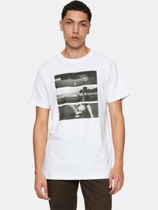 T-shirt sportiva da uomo Merchcode in cotone, bianca