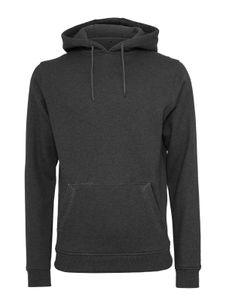Sweat à capuche homme Soft Merchcode, 250 g/m², coton, noir