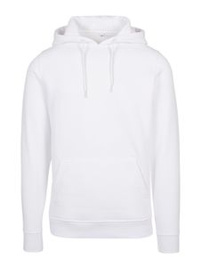Sweat à capuche décontracté Merchcode pour homme, 250 g/m², en coton blanc