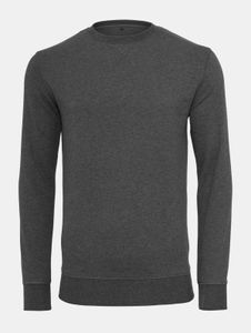 Sweat-shirt homme décontracté Merchcode 210 g/m² en coton anthracite