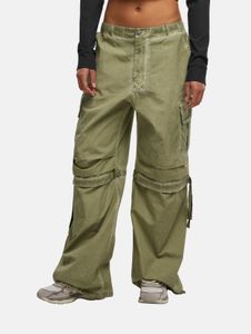 Jean Freddy pour femme, élégant, en coton vert