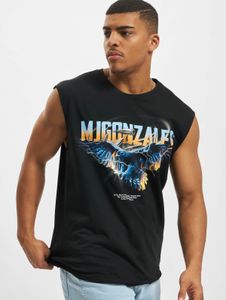 T-shirt homme MJ Gonzales, coupe oversize, 180-200 g/m², coton, noir, style sportif