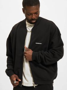 Simple MJ Gonzales men's jacket with zippers, pockets, cotton, black