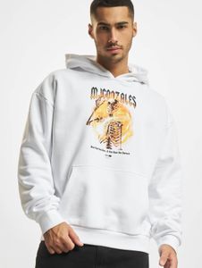 Sweat à capuche Soft MJ Gonzales pour homme, coupe oversize, 460 g/m², coton, blanc