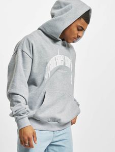Felpa con cappuccio da uomo MJ Gonzales, modello ampio, 460 g/m² di cotone, colore grigio.