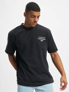 sportliches MJ Gonzales Herren T-Shirt Oversize 240 g/m² mit Baumwolle Schwarz