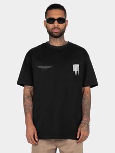 T-shirt oversize da uomo MJ GONZALES, 240 g/m², cotone, nera.