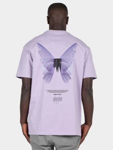 T-shirt da uomo moderna MJ GONZALES, 240 g/m², cotone, viola