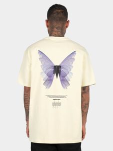 T-shirt sportiva da uomo MJ GONZALES, oversize, 240 g/m², cotone, giallo pastello