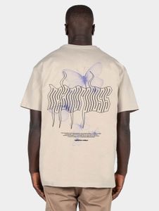 Casual MJ Gonzales men's oversized T-shirt, 240 g/m², cotton, beige