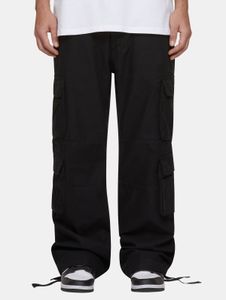 Comodi jeans da uomo MJ Gonzales con tasche con cerniera, in cotone, neri