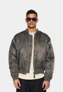 funktionale MJ Gonzales Herren Jacke Reißverschluss Grau