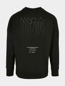 Casual MJ Gonzales men's sweatshirt with zippers, pockets, 220 g/m² cotton, black