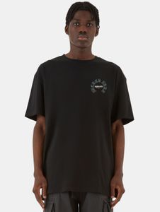 Comfortable MJ Gonzales men's oversize T-shirt, 240 g/m², cotton, black