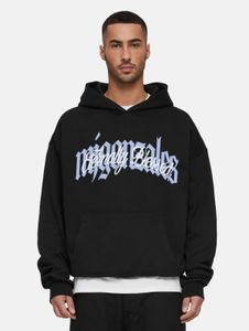 Sweat à capuche homme MJ GONZALES moderne, 460 g/m², coton, noir