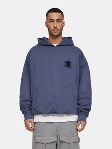 Modern MJ Gonzales men's hoodie with cotton, blue