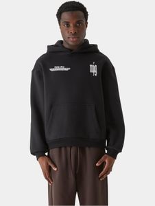 Sweat à capuche décontracté MJ GONZALES pour homme, en coton noir