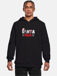 Modern POD men's hoodie, 300 g/m², cotton, black