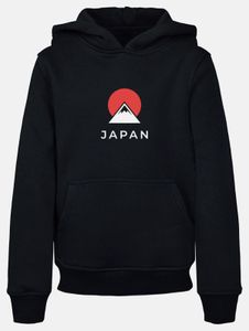 Sweat à capuche unisexe Casual Merchcode 300 g/m² en coton noir