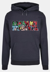 Sudadera con capucha para hombre Soft Absolute Cult con cordón ajustable y puños acanalados, 270 g/m², azul marino