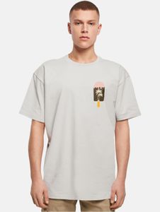 T-shirt sport homme Merchcode, coupe oversize, 240 g/m², coton, gris
