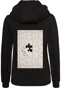 Sweat-shirt femme Modern Merchcode 300 g/m² en coton, noir