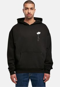 Sweat à capuche homme Casual Merchcode 460 g/m² en coton noir