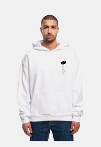 bequemer Merchcode Herren Hoodie Oversize 460 g/m² mit Baumwolle Weiß