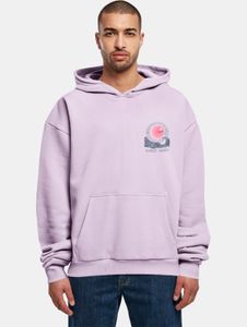 Felpa con cappuccio casual da uomo Merchcode 460 g/m² in cotone viola