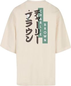 Camiseta casual para hombre Merchcode de 220 g/m² de algodón, color crudo-blanco.