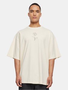 Comoda t-shirt da uomo Merchcode, 220 g/m², cotone, ecru-bianco