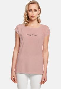 lässiges POD Damen T-Shirt 140 g/m² mit Baumwolle Alt-Rosa
