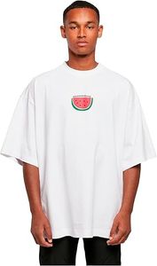 T-shirt casual da uomo Merchcode, 220 g/m², cotone, bianca