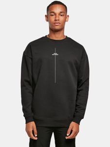 Felpa casual da uomo Merchcode, 300 g/m², cotone, nera