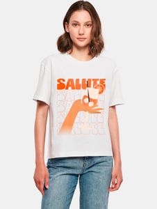 Casual Miss Tee women's oversized t-shirt, 200 g/m², cotton, white