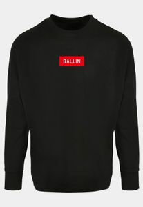 Casual POD men's sweatshirt, 220 g/m², cotton, black