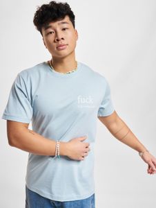 T-shirt sportiva da uomo Mister Tee, 180 g/m² in cotone, azzurra