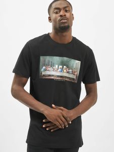 Comoda t-shirt da uomo Mister Tee, 180 g/m², cotone, nera.