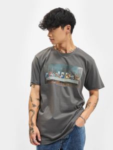 bequemes Mister Tee Herren T-Shirt 180 g/m² mit Baumwolle Grau