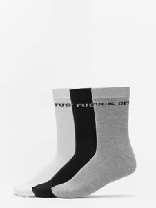 Comfortable Mister Tee unisex stretch socks with cotton, black/white/grey